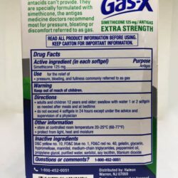 Viên uống giảm đầy hơi, khó tiêu Gas-X Extra Strength 120 Softgels 17 vien uong giam day hoi kho tieu gas x extra strength 120 softgels 070225 kc