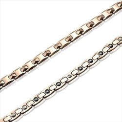 Vòng tay Nữ điều hoà huyết áp Toma TOMA3F TM026 Pink Gold 18 vong tay nu dieu hoa huyet ap toma 3f tm026 241023 kg