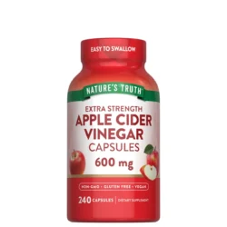 Viên uống giấm táo Nature’s Truth Apple Cider Vinegar 600mg 240 viên