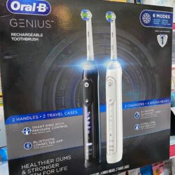 Bàn chải đánh răng sạc điện Oral-B Genius Rechargeable Toothbrush 2 cái 10 ban chai danh rang sac dien oral b genius rechargeable toothbrush 2 cai ke