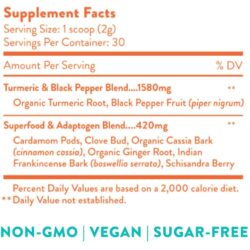 Bột nghệ hữu cơ Further Food Superfood Turmeric 60g 9 bot nghe huu co further food superfood turmeric 60g kb