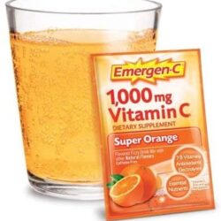 Bột sủi C tăng đề kháng Emergen-C Vitamin C 1000mg Super Orange 60 gói 9 bot sui c tang de khang emergen c vitamin c 1000mg super orange 60 goi kc