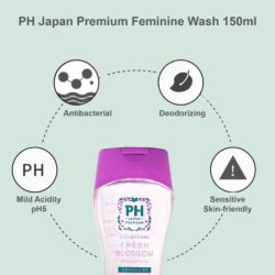 dung dich ve sinh phu nu ph japan premium feminine wash fresh blossom 150ml 220824 kb