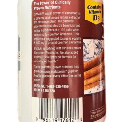 Hỗ trợ cân bằng đường huyết từ vỏ quế Trunature CinSulin 200 viên 10 ho tro can bang duong huyet tu vo que trunature advanced strength cinsulin 200 vien 120924 kd