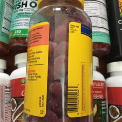 keo deo bo sung magie nature made magnesium citrate 200mg 120 gummies ke