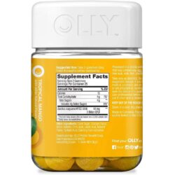 keo deo bo sung men vi sinh olly probiotic tropical mango 50 gummies kc