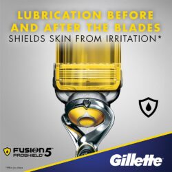 Lưỡi dao cạo râu Gillette Fusion 5+1 Proshield 4 cái (Nhật) 8 luoi dao cao rau gillette fusion proshield lubrication 5 1 4 cai ks