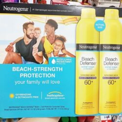 Set 2 xịt chống nắng Neutrogena Beach Defense SPF60+ 240g 3 set 2 xit chong nang neutrogena beach defense spf60 240g 010424 ka