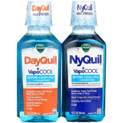 Siro giảm cảm cúm Vicks VapoCool Dayquil & Nyquil Cold & Flu Severe 354ml x2 8 siro giam cam cum vicks vapocool dayquil nyquil cold flu severe 354ml x2 31023 kb