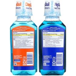 Siro giảm cảm cúm Vicks VapoCool Dayquil & Nyquil Cold & Flu Severe 354ml x2 11 siro giam cam cum vicks vapocool dayquil nyquil cold flu severe 354ml x2 31023 ke