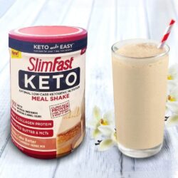 Sữa bột giảm cân SlimFast Keto Vanilla 347g 12 sua bot giam can slimfast keto vanilla 347g ka