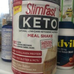 Sữa bột giảm cân SlimFast Keto Vanilla 347g 8 sua bot giam can slimfast keto vanilla 347g kd