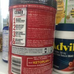 Sữa bột giảm cân SlimFast Keto Vanilla 347g 10 sua bot giam can slimfast keto vanilla 347g kf