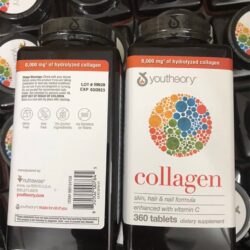 Viên Collagen giúp làn da trắng hồng căng mịn Youtheory Collagen Advanced Formula 360 Tablets 4 vien collagen giup lan da trang hong cang min youtheory collagen advanced formula 360 tablets ka