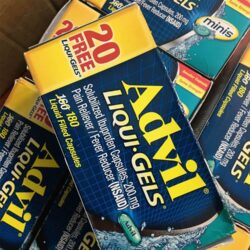 Viên giảm đau hạ sốt Advil Liqui-Gels 200mg 180 Liquid Capsules 7 vien giam dau ha sot advil liqui gels 200mg 180 vien ka