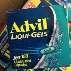 Viên giảm đau hạ sốt Advil Liqui-Gels 200mg 180 Liquid Capsules 10 vien giam dau ha sot advil liqui gels 200mg 180 vien ke