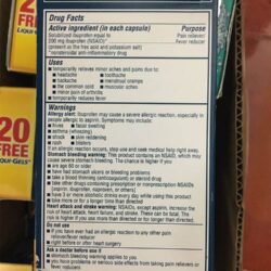 Viên giảm đau hạ sốt Advil Liqui-Gels Minis 200mg 180 Mini Liquid Capsules 9 vien giam dau ha sot advil liqui gels minis 200mg 180 vien kd