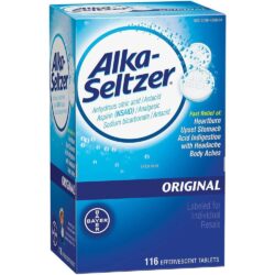 Viên sủi giảm đau Alka Seltzer Original 116 Effervescent Tablets 10 vien sui giam dau tri day hoi kho tieu alka seltzer original 116 effervescent tablets kd
