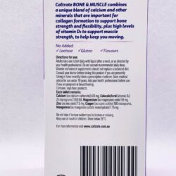 Viên uống bổ sung canxi hỗ trợ cơ xương Caltrate Bone & Muscle 100 Tablets 16 vien uong bo sung canxi ho tro co xuong caltrate bone muscle 100 tablets knf