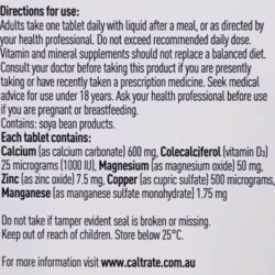 Viên uống bổ sung canxi hỗ trợ cơ xương Caltrate Bone & Muscle 100 Tablets 17 vien uong bo sung canxi ho tro co xuong caltrate bone muscle 100 tablets kng