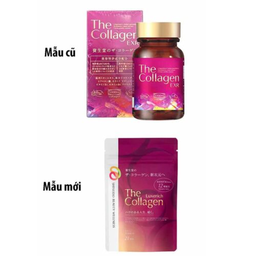 Viên uống bổ sung Collagen Shiseido The Collagen Luxerich 126 viên 6 vien uong bo sung collagen shiseido the collagen exr 126 vien mau 2020 110725 kb