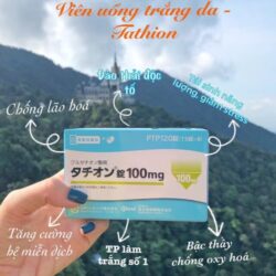 vien uong giai doc trang da giam nam tathion 100mg 120 vien ka