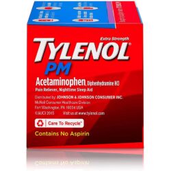 Viên uống Tylenol PM Acetaminophen Extra Strength 500mg 150 Caplets 6 vien uong giam dau ho tro giac ngu tylenol pm 150 caplets ka