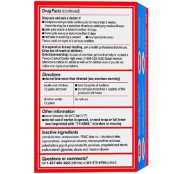 Viên uống Tylenol PM Acetaminophen Extra Strength 500mg 150 Caplets 8 vien uong giam dau ho tro giac ngu tylenol pm 150 caplets kc