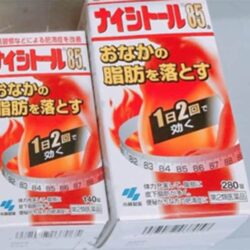 Viên uống giảm mỡ bụng Kobayashi 85 Naishituro 140 viên 8 vien uong giam mo bung kobayashi 85 naishituro 140 vien ka