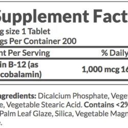 Viên uống Nature’s Bounty Vitamin B12 1000mcg 200 Coated Tablets 11 vien uong natures bounty vitamin b12 1000mcg 200 coated tablets ki
