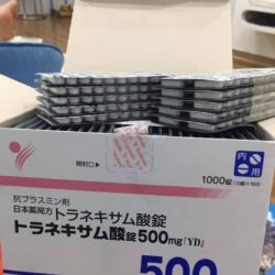 vien uong trang da xoa nam transamin tranexamic 500mg 1000 vien kd