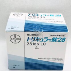 vien uong tranh thai hang ngay triquilar bayer nhat ban 28 vien x 10 vi knc