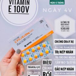 vien uong vitamin e nipro 50mg 100 vien ka