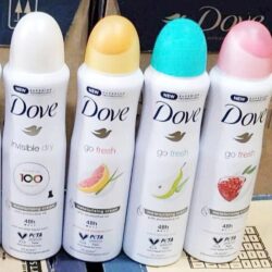 Xịt khử mùi mồ hôi Dove Go Fresh Pomegranate & Lemon Moisturising Cream 150ml 5 xit khu mui mo hoi dove go fresh pomegranate lemon moisturising cream 150ml 181225 kb