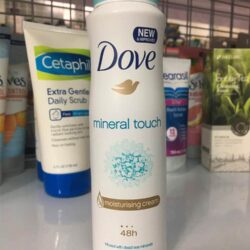 Xịt khử mùi mồ hôi Dove Mineral Touch Moisturising Cream 150ml 5 xit khu mui mo hoi dove mineral touch moisturising cream 150ml klb