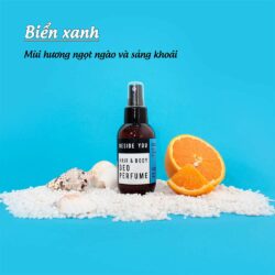 Xịt khử mùi tuyến mồ hôi, mùi cơ thể Beside You 150ml (Biển Xanh) 5 xit khu mui tuyen mo hoi mui co the beside you 150ml bien xanh kkka