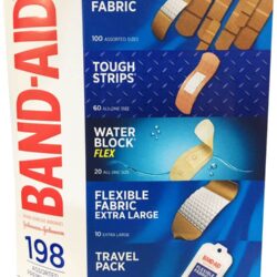 Băng cá nhân Band-Aid Adhesive Bandages 198 cái 8 bang ca nhan band aid adhesive bandages 188 cai kem case 198 060824 ka
