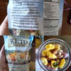 banh va hat say kho tong hop natures garden probiotic keto snack mix 680g kd