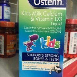 canxi sua va d3 cho be ostelin kids milk calcium vitamin d3 liquid 90ml ka