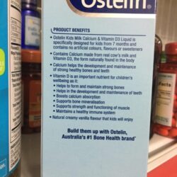 canxi sua va d3 cho be ostelin kids milk calcium vitamin d3 liquid 90ml kc