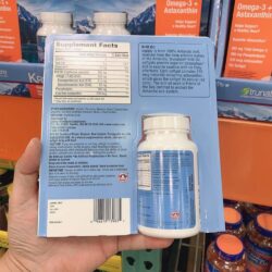 Dầu nhuyễn thể (dầu tôm) Trunature Krill Oil 900mg 70 Softgels 8 dau nhuyen the dau tom trunature krill oil 900mg 70 softgels kx