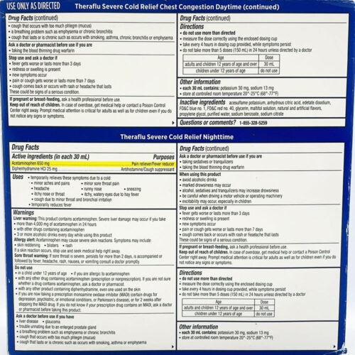 ho tro cam va ho theraflu expressmax daytime nighttime severe cold cough 491ml 100925 kd