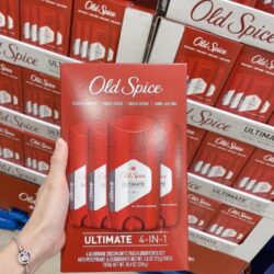 Lăn khử mùi nam Old Spice Ultimate 4-in-1 Antiperspirant Deodorant 73g x4 7 lan khu mui nam old spice ultimate 4 in 1 antiperspirant deodorant 73g x4 kb