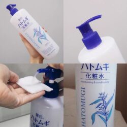 nuoc hoa hong duong am hatomugi moisturizing conditioning the lotion 500ml kd