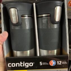 set 2 binh giu nhiet contigo autoseal stainless steel spill proof travel mug 473ml kb