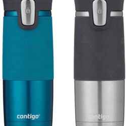 set 2 binh giu nhiet contigo autoseal stainless steel spill proof travel mug 473ml kg