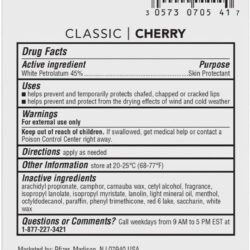 son duong moi chapstick classic cherry 4g x 3 thoi kh