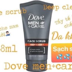 Sữa rửa mặt tẩy tế bào chết cho nam Dove Men+Care Deep Clean 148ml 6 sua rua mat tay te bao chet cho nam dove men care deep clean 148ml kb