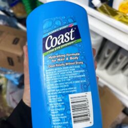 Sữa tắm gội Coast Hair & Body Wash cho nam 946ml 7 sua tam goi coast hair body wash cho nam 946ml 61123 kb