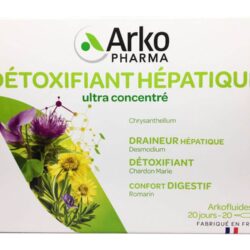 thao moc giai doc gan dang nuoc arkopharma detoxifiant hepatique 15ml x 20 ong 241124 ka